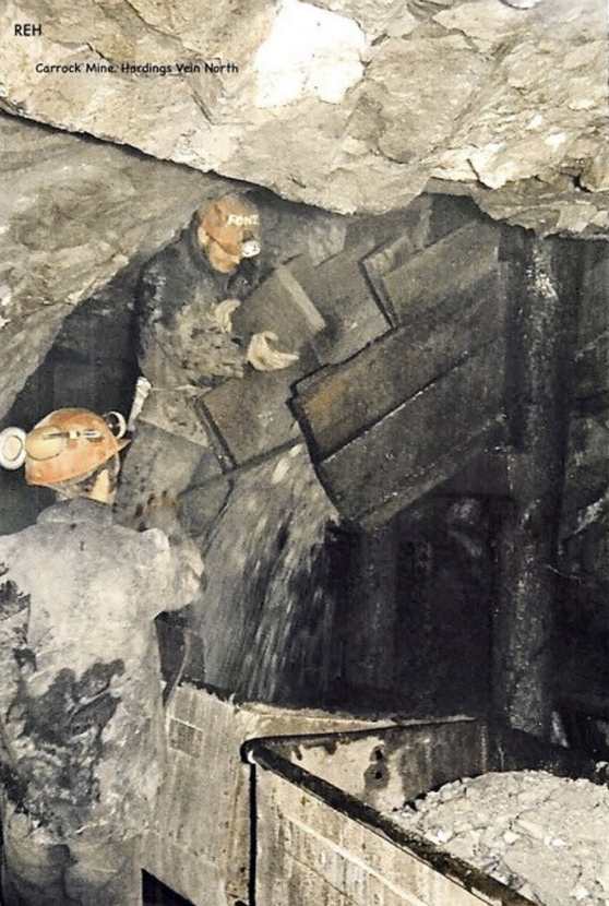 Carrock Mine Hardings Vein North 1979 Photo Richard Hewer